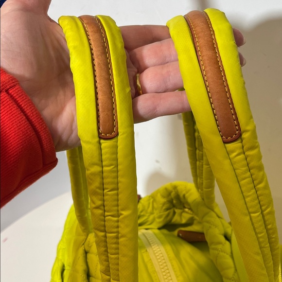 MZ Wallace Medium Metro Tote Deluxe – Bright Yellow - Picture 5 of 13